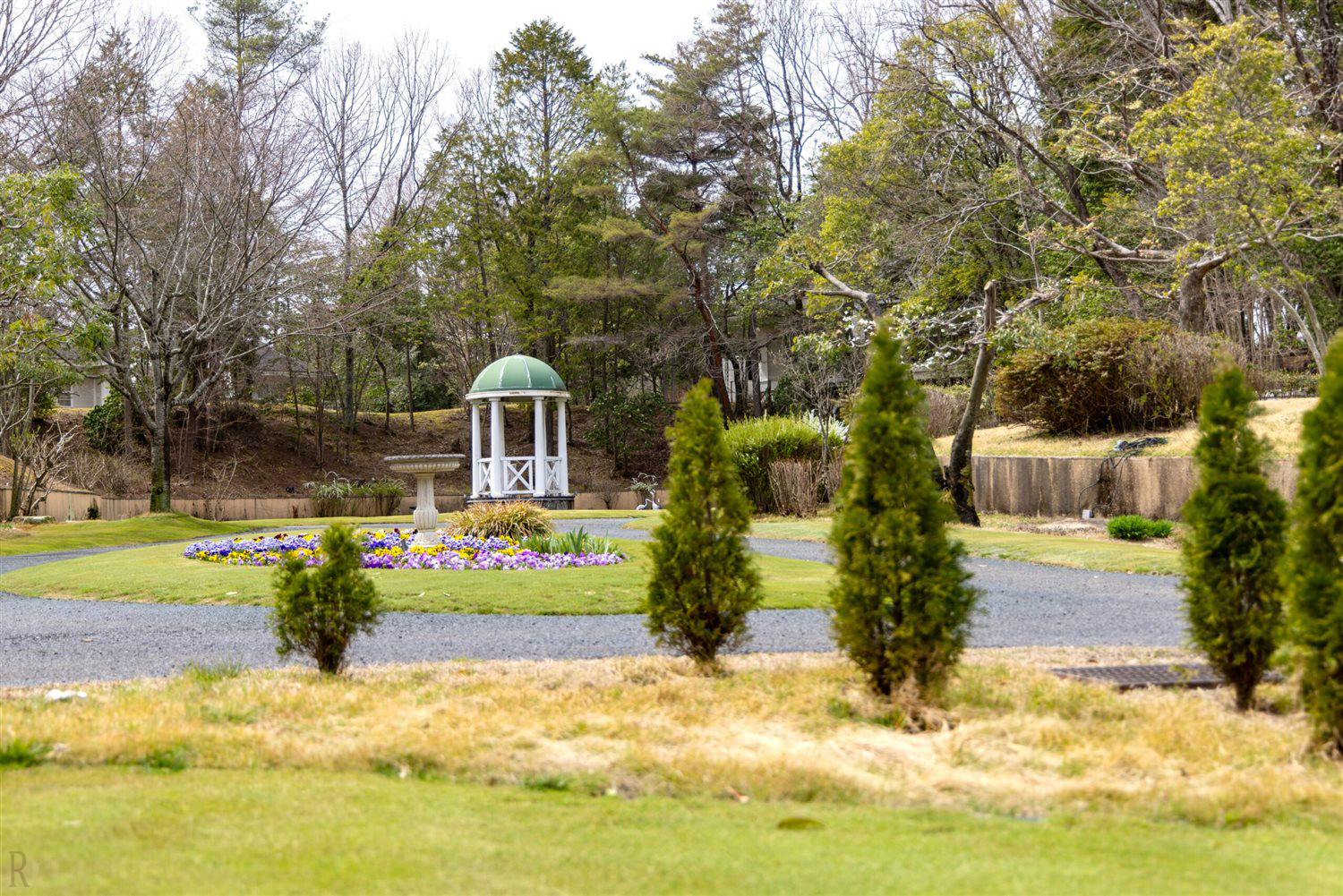 フォレストヒルズガーデンの庭園